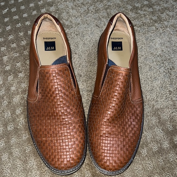 Lightly worn J&M slip on loafers - Picture 1 of 5